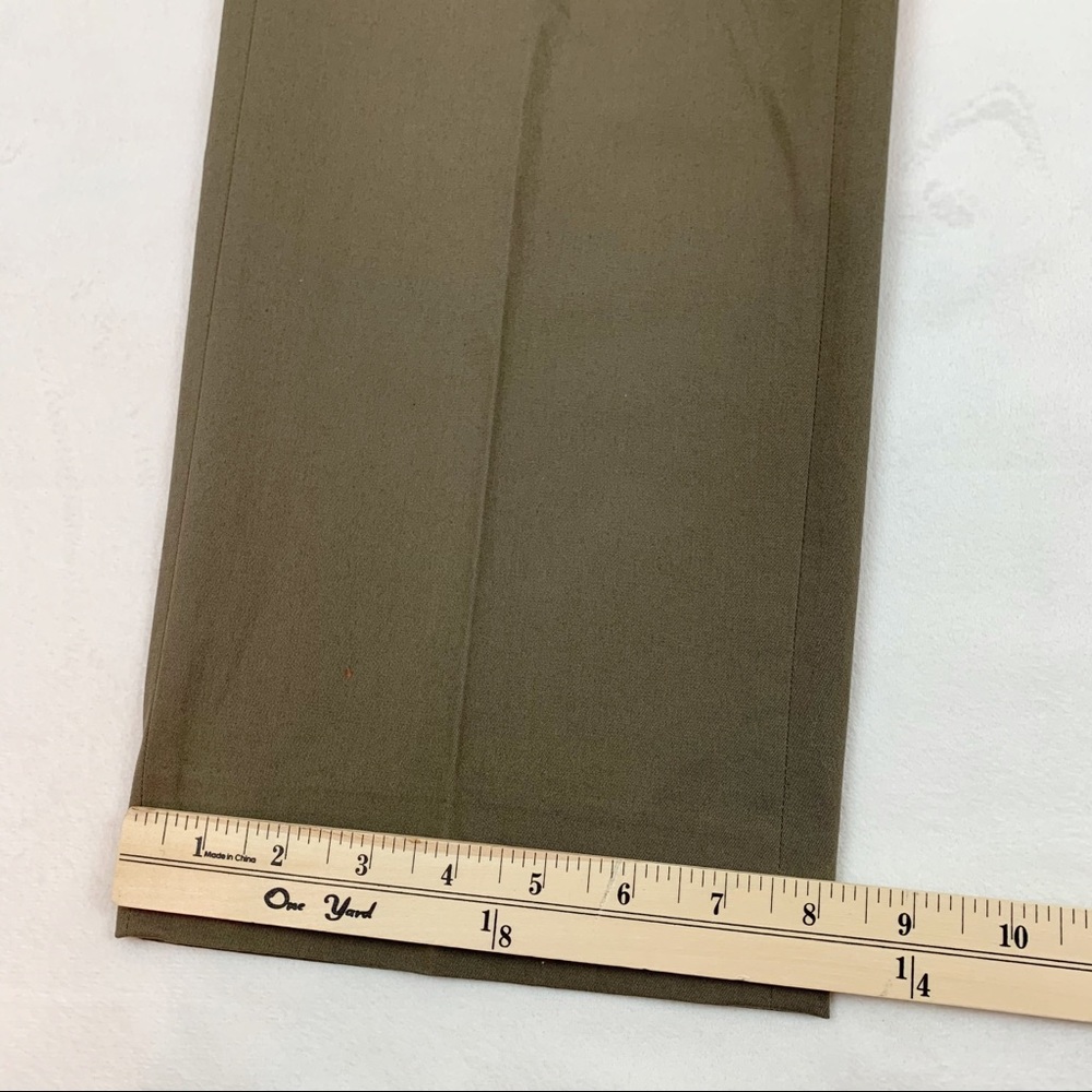 Theory high waist straight pants in stretch chino - Picture 4 of 12